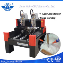 High Quality Stone Engraving Machine Double Spindle 3d Marble Cnc 4 axis Rotary Carving